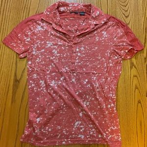 Armani Exchange Salmon Polo